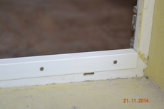 Защита порога. Порог AL накладной к дверям ПВХ eвро-60