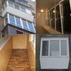 Балконы (вынос, утепление, обшивка)