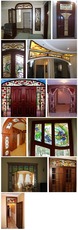 Витражи (окна, двери, ниши, потолки)