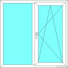 Окно 2-створчатое Ирпень, Киев