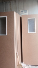 Распродажа дверных полотен ДВП для дверных блоков эконом кла