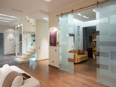 Цельностеклянные перегородки