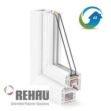 Дизайнерская серия окна ПВХ Rehau, серия BRILLANT. Desing