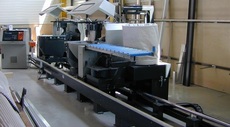 Двойная усорезная пила elumatec DG 244 с пультом управления