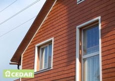 Планкінг фіброцементний Cedar Premium, канадський клен.