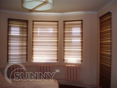 Рулонні джутові ролети з натуральних тканин