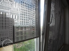 Рулонные шторы с тканями Burn-out