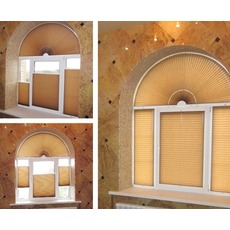 Штори-плісе для вертикальних і мансардних вікон