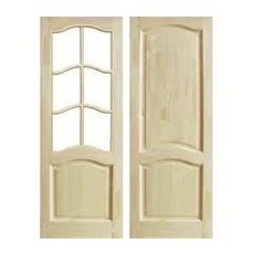 Дерев'яні двері будь-яких розмірів (сосна, ясен, дуб)