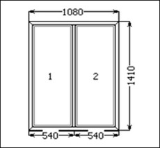 Продам пластиковое окно Rehau 1080x1410 мм