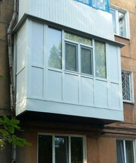 Обшивка балконов в кредит (Кривой Рог).