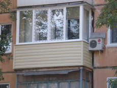 обшивка балконів