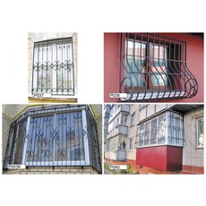 Ковані решітки на вікна та балкони