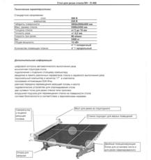 Стол для порезки стекла