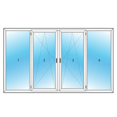 Лоджия Rehau Евро 70