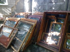 Продам 8шт деревяные окон