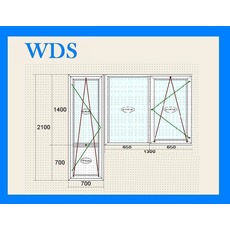 Окна WDS балконные