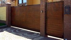 Скидка 100 евро при заказе ворот с калиткой в Элпол (Одесса)