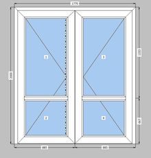 Продам вхідні двері Rehau 70 (1770/2000)