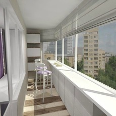 Металлопластиковый Балкон Викра (Vikra). Балкон Викра. Vikra