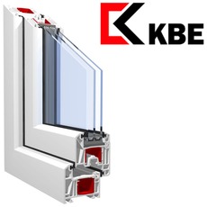 Металопластикові вікна KBE 70 мм