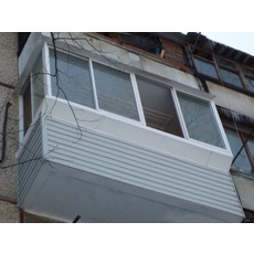 Тепле скління лоджій і балконів у Вінниці