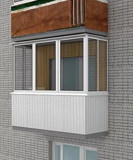 Остекление балконов
