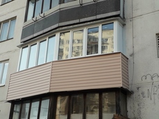 Засклення балконів. Trocal