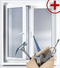 Ремонт і регулювання металопластикових вікон і дверей