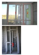 Продам окна Rehau из новостроя