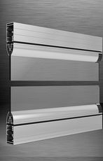 Скляні розсувні системи - AB 40 скляний балкон