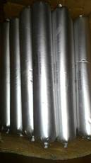 Силікон в ковбасках віконний, чорний 600мл VIP