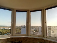 Продам 4 окна от застройщика