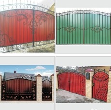 Ворота, решітки, навіси, перила, паркани, вольєри та ін.