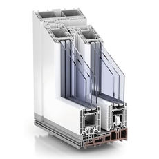 Подъемно-сдвижные двери Kommerling PremiDoor 88