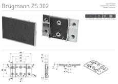 З'єднувач імпоста Brugmann ZS 302 - 211.3020.02.00