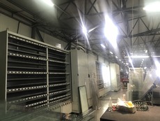 Автоматична лінія мийки скла й збирання склопакета