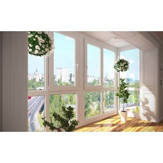 Вікна балкони лоджії (винос, обшивка, утеплення), французькі