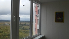 Монтаж конструкций ПВХ.