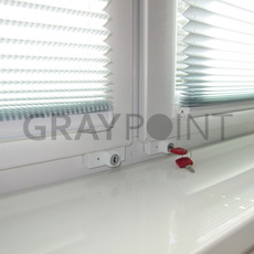 Дитячий блокуючий замок на металопластикові вікна