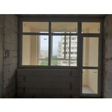 Rehau віконно-дверної блок (вікно і балконні двері)