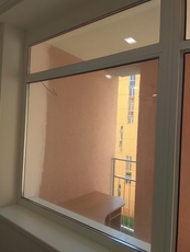 Вікно глухе вікно Rehau Ecosol 60 з фрамугою 1660*1480