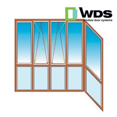 Вікна, балкони, двері м/п OpenTeck та WDS