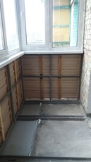 Лоджии, балконы, сварка, обшивка в Киеве