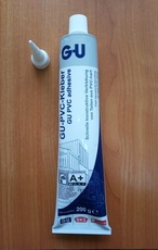 Клей рідкий пластик G-u, білий (Космофен Плюс).