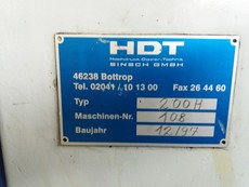 Екструдер вторинної герметизації полісулфід HDT 200Н