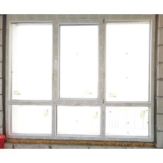 Нове вікно з зовнішньої коричневої ламінуванням