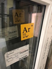 Окно новое 800 х 1680 REHAU