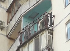 Балкони з виносом под ключ