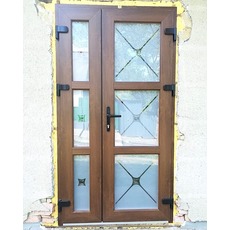 Вхідні фасадні металопластикові двері, розпродаж, сток